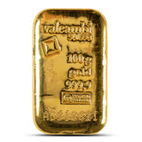 100 Gram Valcambi Cast Gold Bar (New w/ Assay) 5/29/2024 PRESALE