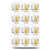 12 Gram PAMP Suisse Divisible Gold Bar (New w/ Assay, 12×1)