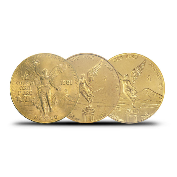 1/2 oz Mexican Gold Libertad Coin (Random Year)