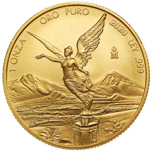 2020 1 oz Mexican Gold Libertad Coin (BU)