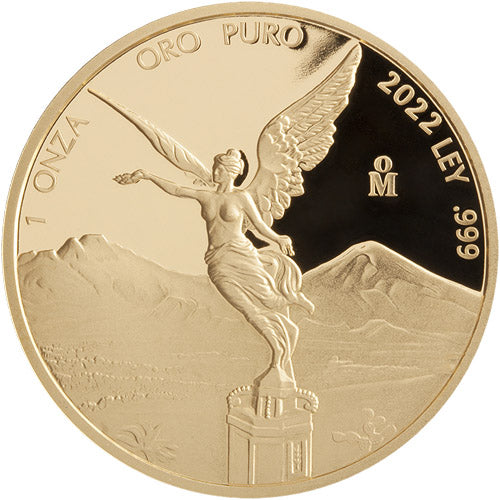 2022 1 oz Proof Mexican Gold Libertad Coin (In Capsule)