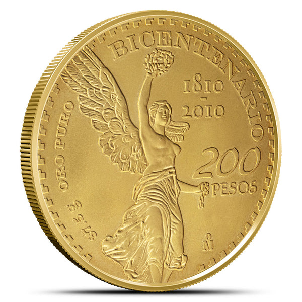 2010 200 Peso Mexican Gold Coin NEW