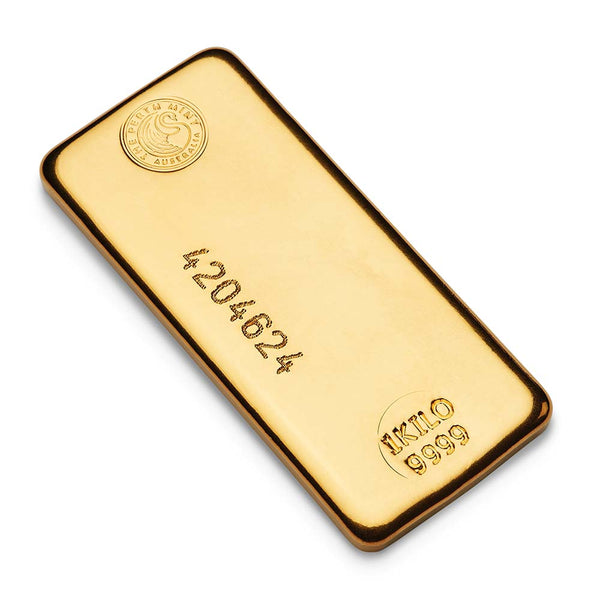 1 Kilo Perth Mint Cast Gold Bar (New) 5/21/2024
