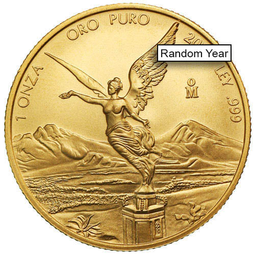 1 oz Mexican Gold Libertad Coin (Random Year)